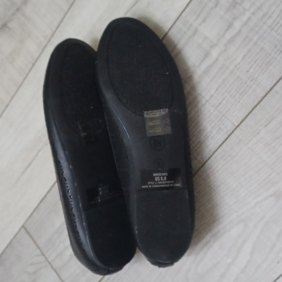 Denver Hayes black petra flats NWT size 8 💮 - Picture 7 of 10